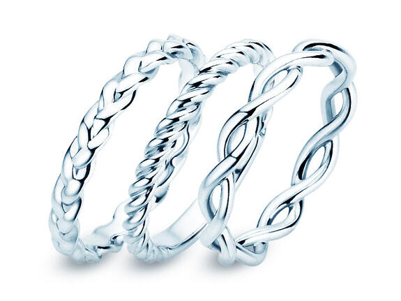 Anelli senza pietra per donne