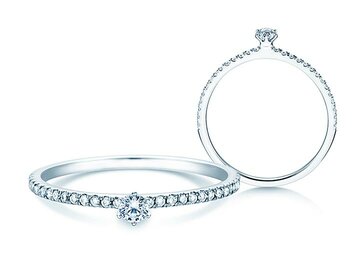 Anello di Fidanzamento Classic Pavé