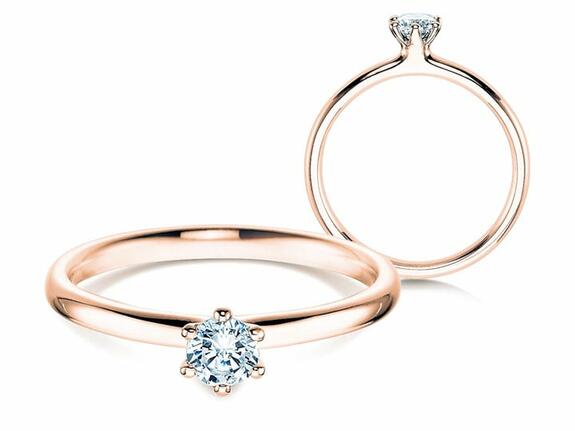Anelli di fidanzamento d'oro rosa – scopra il metallo che fa tendenza!