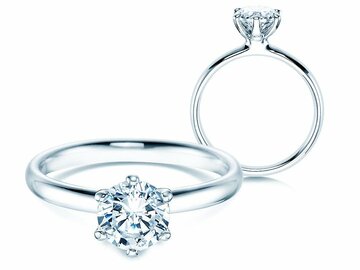 Un carato – anelli con diamante di 1,00 ct