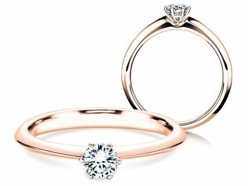 Anello di Fidanzamento The One in oro rosa