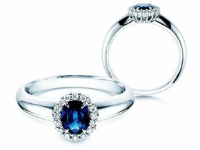 L'anello con zaffiro di Kate Middleton