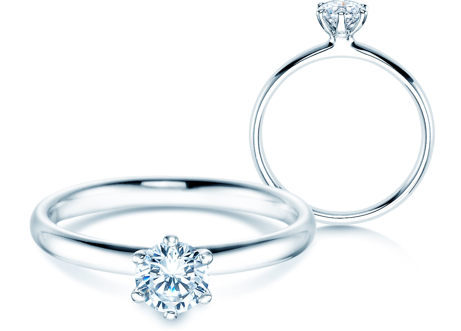 Montatura a griffe: i modelli classici per la proposta di matrimonio Montatura a griffe: i modelli classici per la proposta di matrimonio