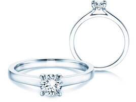 Anello solitario Modern