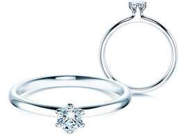 Anello solitario Classic