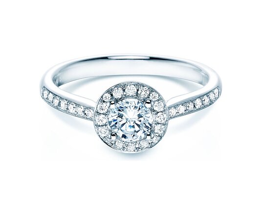 Anello di Fidanzamento Halo Classic