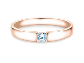Anello di Fidanzamento Infinity Petite in oro rosa