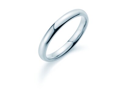 Anello per uomo Classic 3mm in argento 925/- lucido
