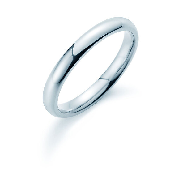 Anello per uomo Classic 3mm in argento 925/- lucido