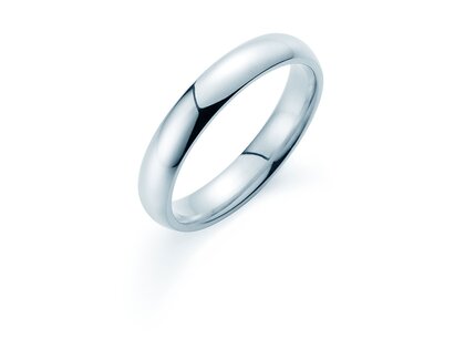 Anello per uomo Classic in argento 925/- lucido