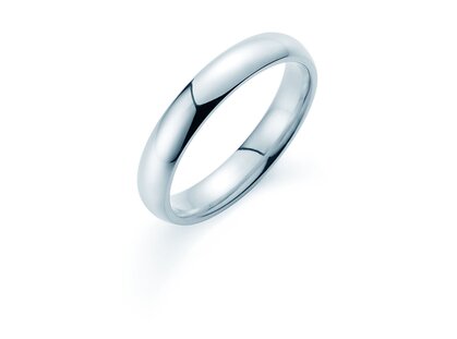 Anello per uomo Classic in argento 925/- lucido