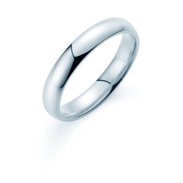 Anello per uomo Classic in argento 925/- lucido
