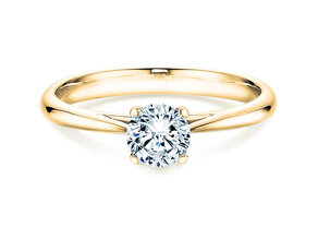 Anello di Fidanzamento Delight in 9K oro giallo con diamante 0,50ct G/SI