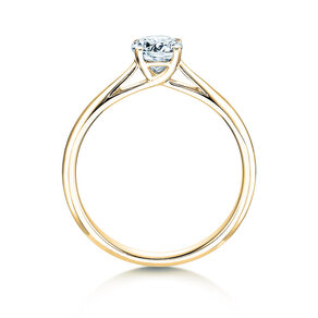 Anello di Fidanzamento Delight in 9K oro giallo con diamante 0,50ct G/SI