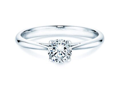 Anello di Fidanzamento Delight in 14K oro bianco con diamante 0,50ct H/SI
