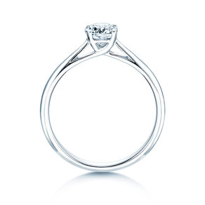 Anello di Fidanzamento Delight in 14K oro bianco con diamante 0,50ct H/SI