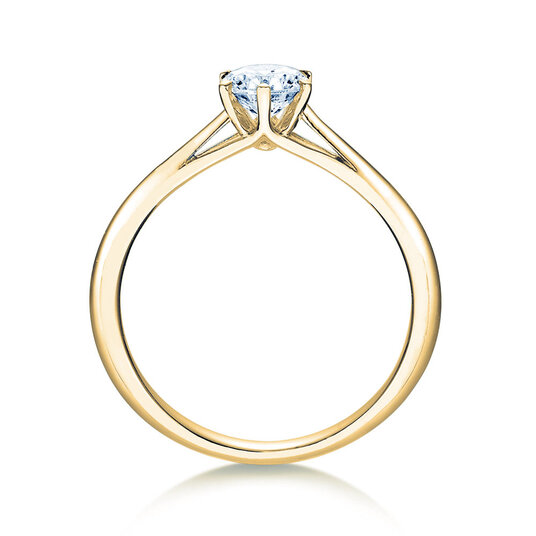 Anello di Fidanzamento Heaven 6 in 18K oro giallo