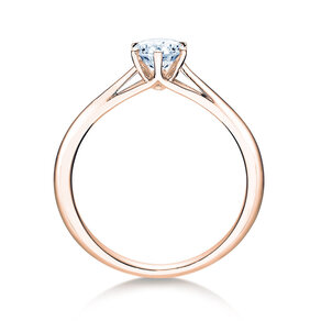 Anello di Fidanzamento Heaven 6 in 14K oro rosa con diamante da laboratorio 0,50ct E/VS