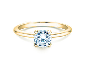 Anello di Fidanzamento Classic 4 in 9K oro giallo con diamante 3,00ct D/IF
