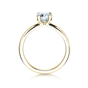 Anello di Fidanzamento Classic 4 in 9K oro giallo con diamante 3,00ct D/IF