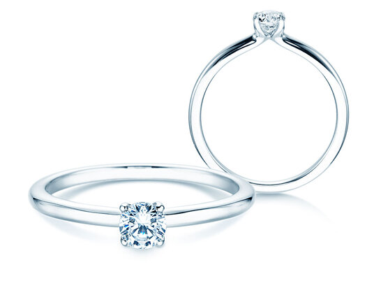 Anello di Fidanzamento Classic 4 in argento