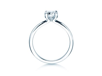 Anello di Fidanzamento Classic 4 in 18K oro bianco con diamante 2,00ct G/SI