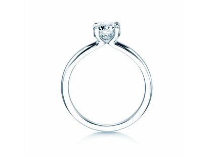 Anello di Fidanzamento Classic 4 in 9K oro bianco con diamante 1,00ct H/SI