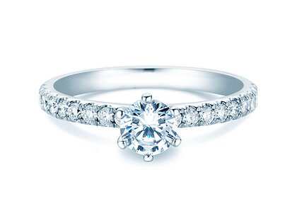 Anello di Fidanzamento Classic Pavé