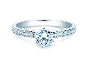 Anello di Fidanzamento Classic Pavé