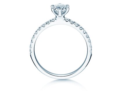 Anello di Fidanzamento Classic Pavé