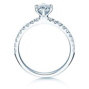 Anello di Fidanzamento Classic Pavé