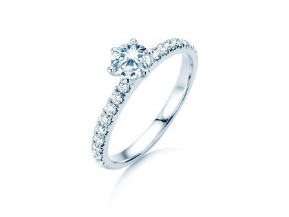 Anello di Fidanzamento Classic Pavé