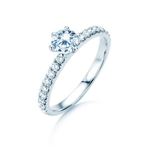 Anello di Fidanzamento Classic Pavé