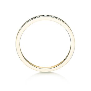 Anello di Fidanzamento Endless Love in 14K oro giallo con diamanti 0,33ct G/SI