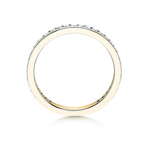 Anello di Fidanzamento Endless Love in 9K oro giallo con diamanti 0,50ct G/SI