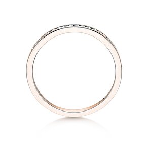 Anello di Fidanzamento Endless Love in 18K oro rosa con diamanti 0,20ct G/SI