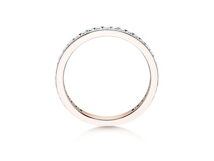 Anello di Fidanzamento Endless Love in 14K oro rosa con diamanti 0,50ct G/SI