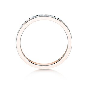 Anello di Fidanzamento Endless Love in 14K oro rosa con diamanti 0,50ct G/SI