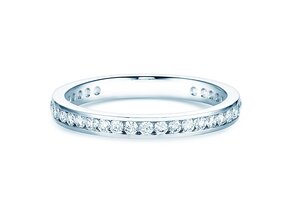 Anello di Fidanzamento Endless Love in 14K oro bianco con diamanti 0,50ct G/SI