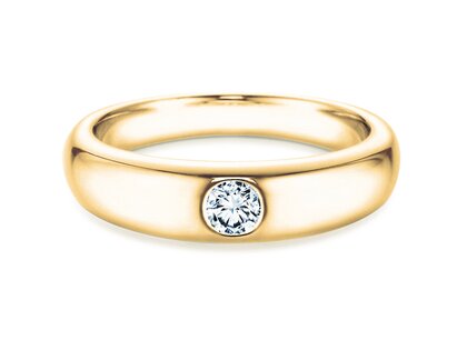 Anello di Fidanzamento Promise in oro giallo