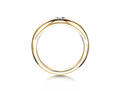 Anello di Fidanzamento Promise in oro giallo