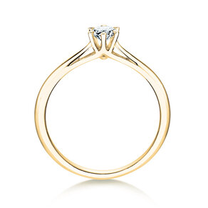 Anello di Fidanzamento Heaven 6 in 9K oro giallo con diamante da laboratorio 0,25ct E/VS