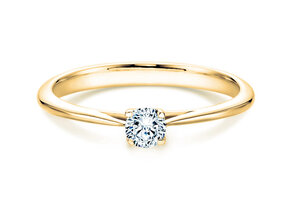 Anello di Fidanzamento Delight in 14K oro giallo con diamante 0,40ct H/SI