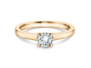 Anello di Fidanzamento Modern in oro giallo
