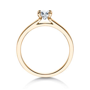 Anello di Fidanzamento Modern in oro giallo