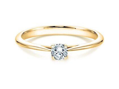 Anello di Fidanzamento Delight in 18K oro giallo con diamante 0,75ct H/SI
