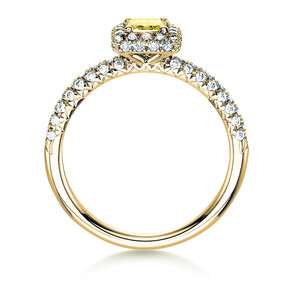 Anello di Fidanzamento Sophie in 18K oro giallo con diamanti 1,02ct