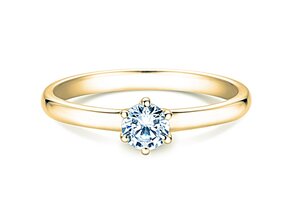 Anello di Fidanzamento Melody in 14K oro giallo con diamante 0,50ct G/SI