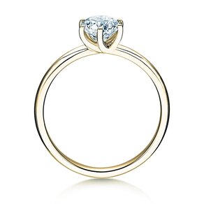 Anello di Fidanzamento Melody in 18K oro giallo con diamante 2,50ct H/SI