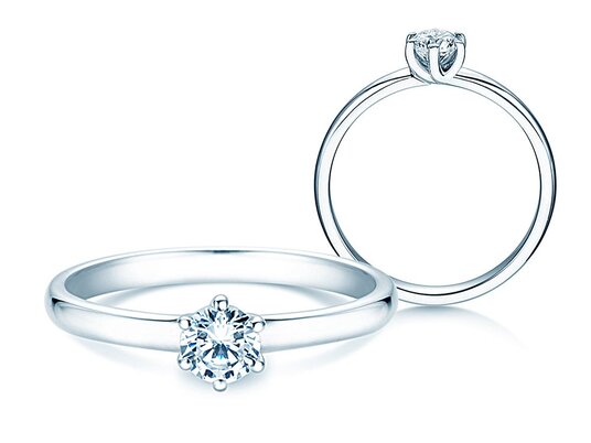 Anello di Fidanzamento Melody in argento